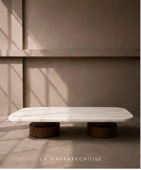 TABLE CEMENTO — طاولات, سطح من خرسانة سيمنتو, أثاث مصنوع يدويًا في مراكش
