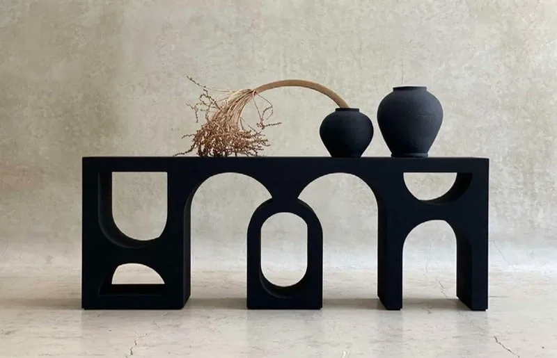 CONSOLE TYRA — consoles, structure bois, mobilier fait main à Marrakech