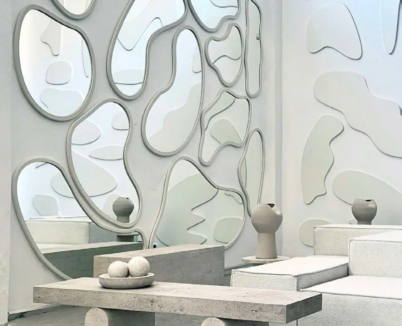 MIRROR’S WALL ART — décoration, miroir naturel, mobilier fait main à Marrakech